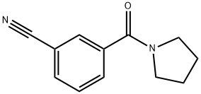 3-(Pyrrolidinocarbonyl)benzonitrile Structure