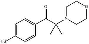 1-Propanone, 1-(4-mercaptophenyl)-2-methyl-2-(4-morpholinyl)- Structure