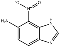 7-nitro-1{H}-benzimidazol-6-amine Structure