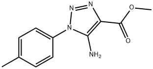 methyl 5-amino-1-(4-methylphenyl)-1{H}-1,2,3-triazole-4-carboxylate Structure