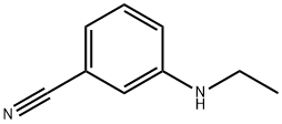 Benzonitrile, 3-(ethylamino)- Structure
