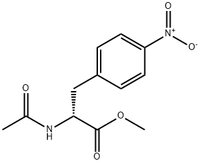 methyl (2R)-2-acetamido-3-(4-nitrophenyl)propanoate Structure