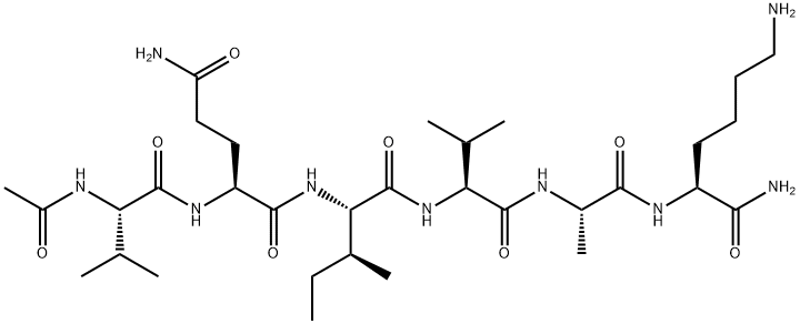 Acetyl-PHF6YA amide Structure