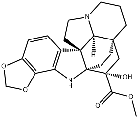 (-)-11,12-methylenedioxykopsinaline Structure