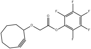 Cyclooctyne-O-PFP ester 구조식 이미지