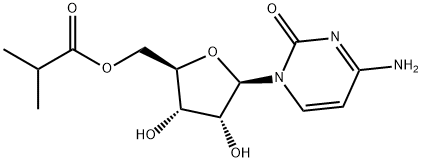 Cytidine, 5'-(2-methylpropanoate) (9CI) Structure