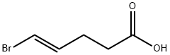 4-Pentenoic acid, 5-bromo-, (4E)- Structure