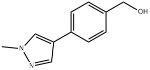 4-(1-methyl-1H-pyrazol-4-yl)phenyl]methanol Structure