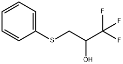 2-Propanol, 1,1,1-trifluoro-3-(phenylthio)- 구조식 이미지