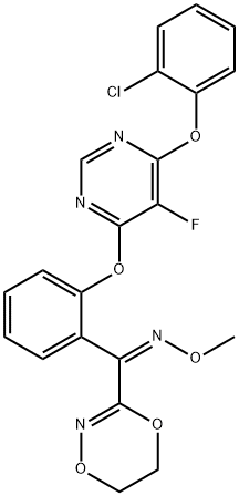 (Z)-Fluoxastrobin Structure