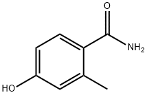 Benzamide, 4-hydroxy-2-methyl- Structure