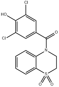 Dotinurad Impurity 13 구조식 이미지