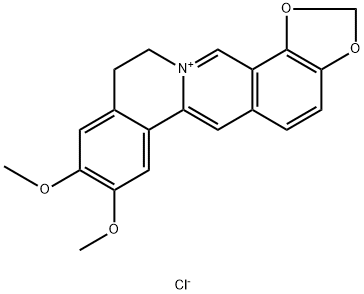 Epiberberine (chloride) Structure