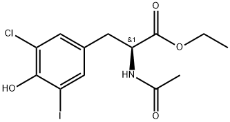 Levothyroxine sodium  intermediate 구조식 이미지