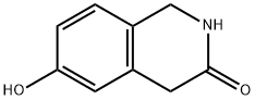 6-Hydroxy-1,2-dihydroisoquinolin-3(4H)-one 구조식 이미지