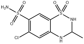 Hydrochlorothiazide Impurity F Structure