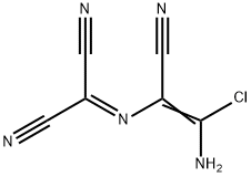 {[({E})-2-amino-2-chloro-1-cyanovinyl]imino}malononitrile 구조식 이미지