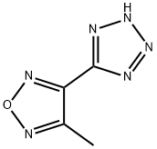 5-(4-methyl-1,2,5-oxadiazol-3-yl)-1{H}-tetrazole Structure