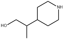 2-(4-piperidinyl)-1-propanol(SALTDATA: FREE) 구조식 이미지