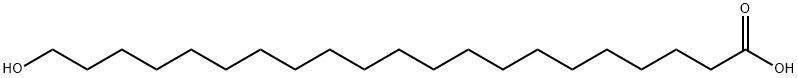 Heneicosanoic acid, 21-hydroxy- Structure