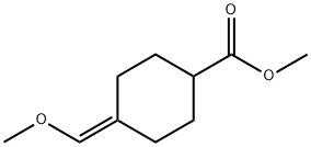 methyl 4-methoxymethylidene-cyclohexane carboxylate 구조식 이미지