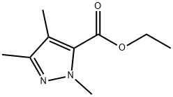 1H-Pyrazole-5-carboxylic acid, 1,3,4-trimethyl-, ethyl ester Structure