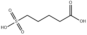 Pentanoic acid, 5-sulfo- Structure