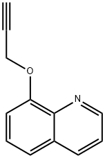 Quinoline, 8-(2-propyn-1-yloxy)- Structure