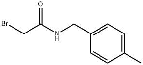 Acetamide, 2-bromo-N-[(4-methylphenyl)methyl]- Structure