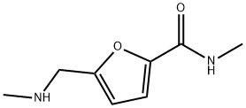 N-methyl-5-[(methylamino)methyl]furan-2-carboxamide 구조식 이미지