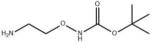 tert-butyl 2-aminoethoxycarbamate 구조식 이미지