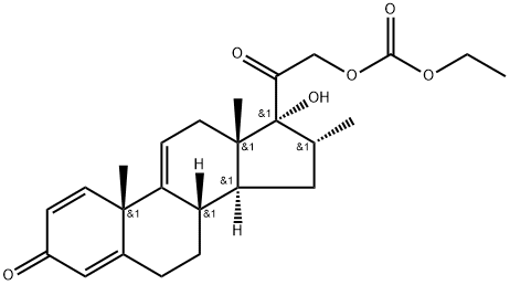 Dexamethasone Impurity 10 Structure