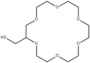 1,4,7,10,13,16-Hexaoxacyclooctadecane-2-methanethiol Structure