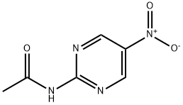 Acetamide, N-(5-nitro-2-pyrimidinyl)- Structure