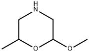 Morpholine, 2-methoxy-6-methyl- Structure