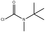 Carbamic chloride, N-(1,1-dimethylethyl)-N-methyl- Structure