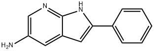 1H-Pyrrolo[2,3-b]pyridin-5-amine, 2-phenyl- Structure