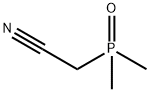 Acetonitrile, 2-(dimethylphosphinyl)- Structure