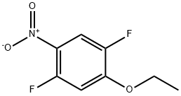 Benzene, 1-ethoxy-2,5-difluoro-4-nitro- Structure