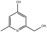 2-Pyridinemethanol, 4-hydroxy-6-methyl- 구조식 이미지