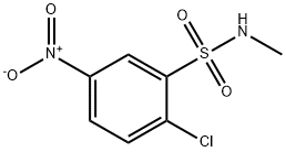 2-Chloro-N-methyl-5-nitrobenzenesulfonamide Structure