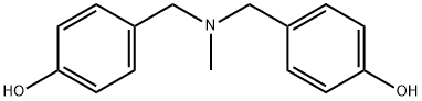 Phenol, 4,4'-[(methylimino)bis(methylene)]bis- (9CI) Structure