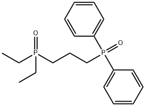 3-(Diethylphosphinyl)-1-(diphenylphosphinyl)propane 구조식 이미지