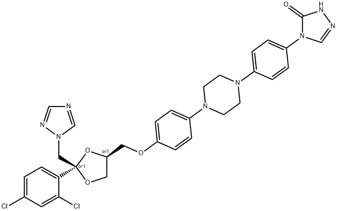 89848-41-9 N-Desalkyl Itraconazole