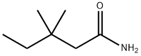 Pentanamide, 3,3-dimethyl- Structure