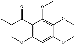 1-(2,3,4,6-Tetramethoxyphenyl)-1-propanone 구조식 이미지