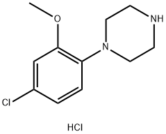 1-(4-chloro-2-methoxyphenyl)piperazine dihydrochloride Structure