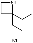 2,2-diethylazetidine hydrochloride Structure