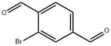 1,4-Benzenedicarboxaldehyde, 2-bromo- Structure