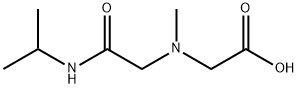 2-[methyl({[(propan-2-yl)carbamoyl]methyl})amino]acetic acid 구조식 이미지